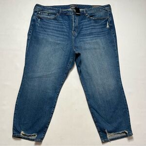 Torrid | NWT Factory Destroyed High Rise Straight Leg Jeans